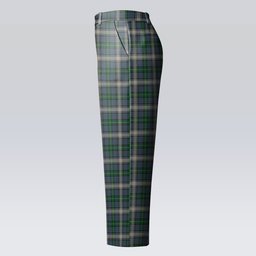 ScotsTee Shop Scottish MacDouall Women's Tartan Trousers Ladies' Plaid Pants