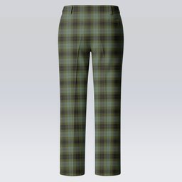 ScotsTee Shop Scottish MacIver Family Women's Tartan Trousers Ladies' Plaid Pants