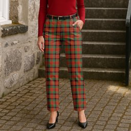 ScotsTee Shop Scottish MacNicol Ancient Women's Tartan Trousers Ladies' Plaid Pants