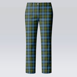 ScotsTee Shop Scottish MacNeil of Barra Women's Tartan Trousers Ladies' Plaid Pants