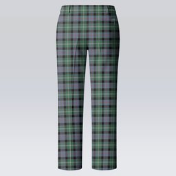 ScotsTee Shop Scottish MacFrog Women's Tartan Trousers Ladies' Plaid Pants