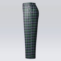 ScotsTee Shop Scottish MacFrog Women's Tartan Trousers Ladies' Plaid Pants