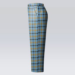 ScotsTee Shop Scottish Laing Ancient Women's Tartan Trousers Ladies' Plaid Pants
