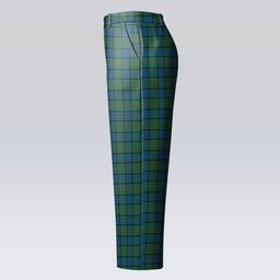 ScotsTee Shop Scottish Lauder Women's Tartan Trousers Ladies' Plaid Pants