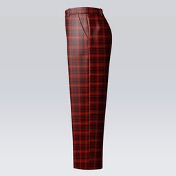 ScotsTee Shop Scottish MacDonald of Ardnamurchan Women's Tartan Trousers Ladies' Plaid Pants