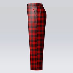 ScotsTee Shop Scottish MacLeod of Raasay SC Women's Tartan Trousers Ladies' Plaid Pants