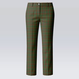 ScotsTee Shop Scottish Macnaghten Hunting Women's Tartan Trousers Ladies' Plaid Pants