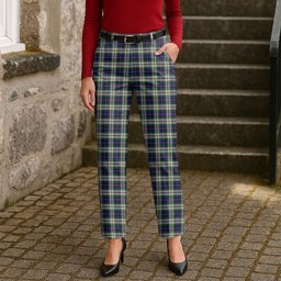 ScotsTee Shop Scottish MacLeod of California Women's Tartan Trousers Ladies' Plaid Pants