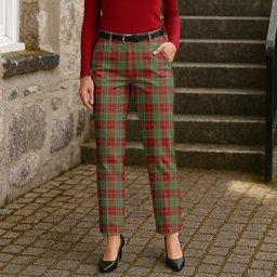 ScotsTee Shop Scottish Leask Women's Tartan Trousers Ladies' Plaid Pants