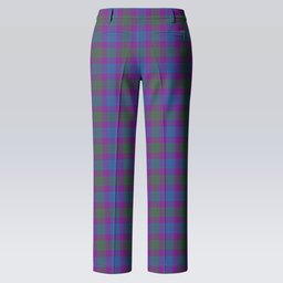 ScotsTee Shop Scottish Lang Modern Clan Women's Tartan Trousers Ladies' Plaid Pants