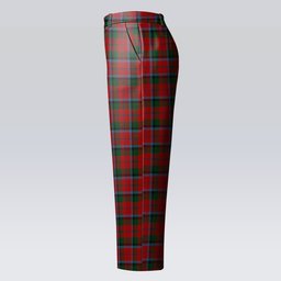 ScotsTee Shop Scottish Macnaghten Women's Tartan Trousers Ladies' Plaid Pants