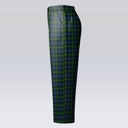 ScotsTee Shop Scottish MacKay Bonner Women's Tartan Trousers Ladies' Plaid Pants
