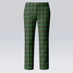 ScotsTee Shop Scottish MacAuley of Lewis Women's Tartan Trousers Ladies' Plaid Pants