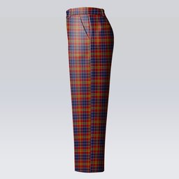 ScotsTee Shop Scottish Lermontov Women's Tartan Trousers Ladies' Plaid Pants