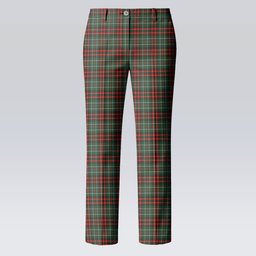 ScotsTee Shop Scottish MacDiarmid Modern Women's Tartan Trousers Ladies' Plaid Pants