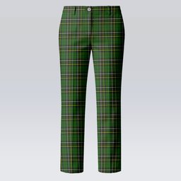 ScotsTee Shop Scottish MacAlpine Modern Women's Tartan Trousers Ladies' Plaid Pants
