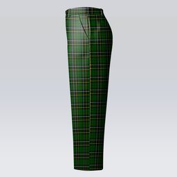 ScotsTee Shop Scottish MacAlpine Modern Women's Tartan Trousers Ladies' Plaid Pants