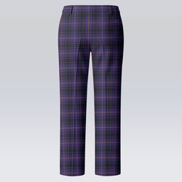 ScotsTee Shop Scottish MacIver of Strome Women's Tartan Trousers Ladies' Plaid Pants