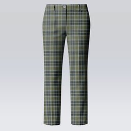 ScotsTee Shop Scottish MacBean Hunting Women's Tartan Trousers Ladies' Plaid Pants