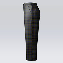 ScotsTee Shop Scottish MacClellan Women's Tartan Trousers Ladies' Plaid Pants