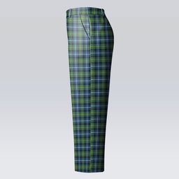ScotsTee Shop Scottish MacNeill Of Barra Ancient Women's Tartan Trousers Ladies' Plaid Pants