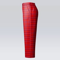 ScotsTee Shop Scottish Rose SC Women's Tartan Trousers Ladies' Plaid Pants