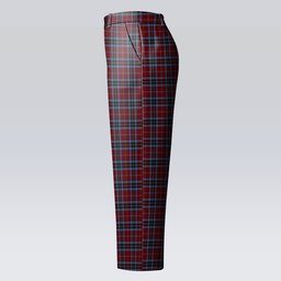 ScotsTee Shop Scottish MacTavish 2 Women's Tartan Trousers Ladies' Plaid Pants