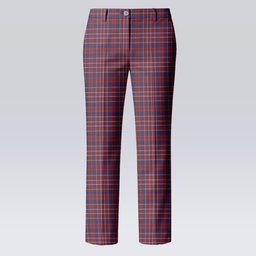 ScotsTee Shop Scottish Ruxton Hunting Women's Tartan Trousers Ladies' Plaid Pants