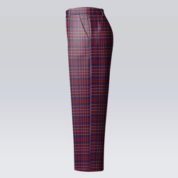 ScotsTee Shop Scottish Ruxton Hunting Women's Tartan Trousers Ladies' Plaid Pants