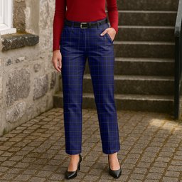 ScotsTee Shop Scottish Moon New Maldon Surrey Women's Tartan Trousers Ladies' Plaid Pants