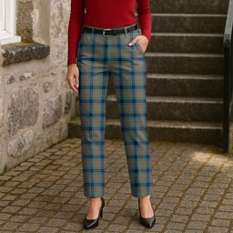 ScotsTee Shop Scottish Thomson Hunting Ancient Women's Tartan Trousers Ladies' Plaid Pants