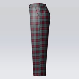 ScotsTee Shop Scottish Rob Roy (Film) Women's Tartan Trousers Ladies' Plaid Pants