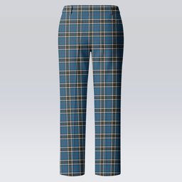 ScotsTee Shop Scottish Thompson Dress Blue Women's Tartan Trousers Ladies' Plaid Pants