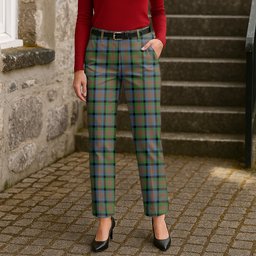 ScotsTee Shop Scottish Tennant Ancient Women's Tartan Trousers Ladies' Plaid Pants