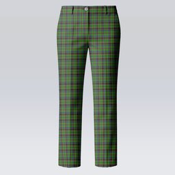 ScotsTee Shop Scottish Stevenson Green Women's Tartan Trousers Ladies' Plaid Pants