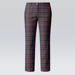 ScotsTee Shop Scottish Moon Georgia USA Women's Tartan Trousers Ladies' Plaid Pants