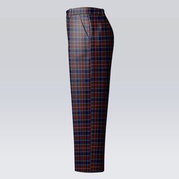 ScotsTee Shop Scottish Moon Georgia USA Women's Tartan Trousers Ladies' Plaid Pants