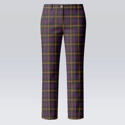 ScotsTee Shop Scottish MacSporran Women's Tartan Trousers Ladies' Plaid Pants