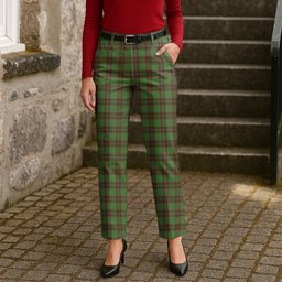 ScotsTee Shop Scottish MacPhee Hunting Ancient Women's Tartan Trousers Ladies' Plaid Pants