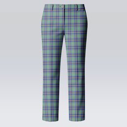ScotsTee Shop Scottish US Marine Women's Tartan Trousers Ladies' Plaid Pants