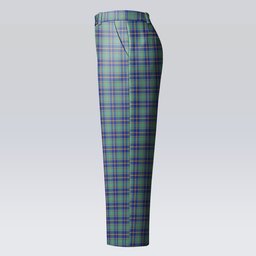 ScotsTee Shop Scottish US Marine Women's Tartan Trousers Ladies' Plaid Pants