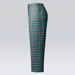 ScotsTee Shop Scottish Thompson Dress Blue Ancient Women's Tartan Trousers Ladies' Plaid Pants