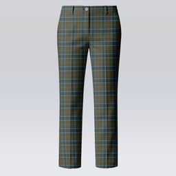 ScotsTee Shop Scottish Thompson Hunting Women's Tartan Trousers Ladies' Plaid Pants