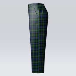 ScotsTee Shop Scottish Stevenson Hunting Women's Tartan Trousers Ladies' Plaid Pants