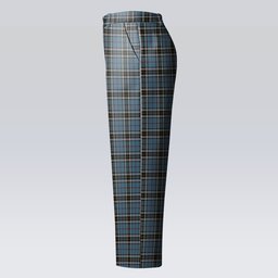 ScotsTee Shop Scottish Thomson Women's Tartan Trousers Ladies' Plaid Pants