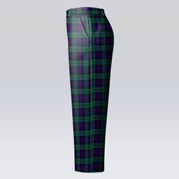 ScotsTee Shop Scottish MacTaggart Johnstons Women's Tartan Trousers Ladies' Plaid Pants