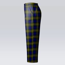 ScotsTee Shop Scottish Muir Women's Tartan Trousers Ladies' Plaid Pants
