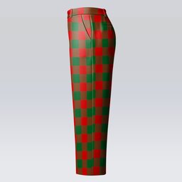 ScotsTee Shop Scottish Moncreiffe Modern Women's Tartan Trousers Ladies' Plaid Pants