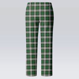 ScotsTee Shop Scottish McCandlish Arisaid Green Women's Tartan Trousers Ladies' Plaid Pants