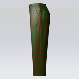 ScotsTee Shop Scottish Menzies Women's Tartan Trousers Ladies' Plaid Pants